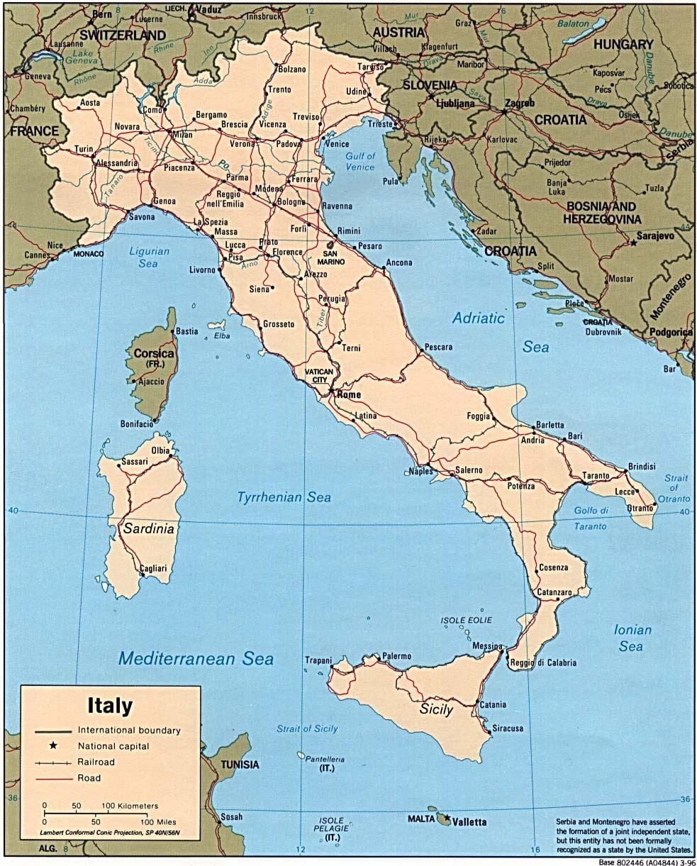 Mappa di napoli mondo